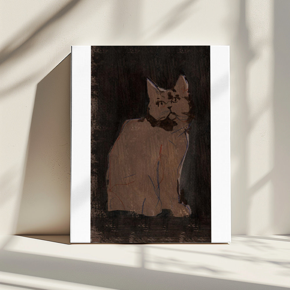 Purrfectly Mocha 3 | Canvas