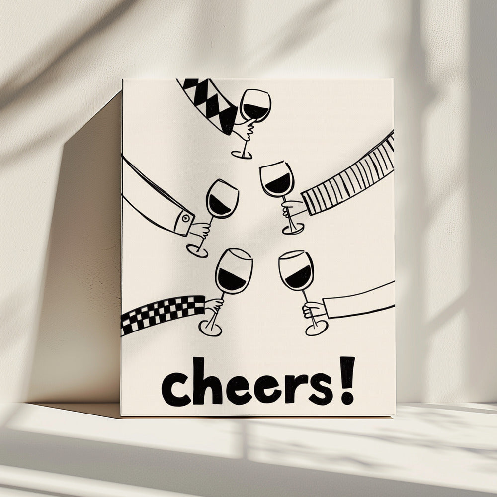Cheers! Wine Celebration | Canvas