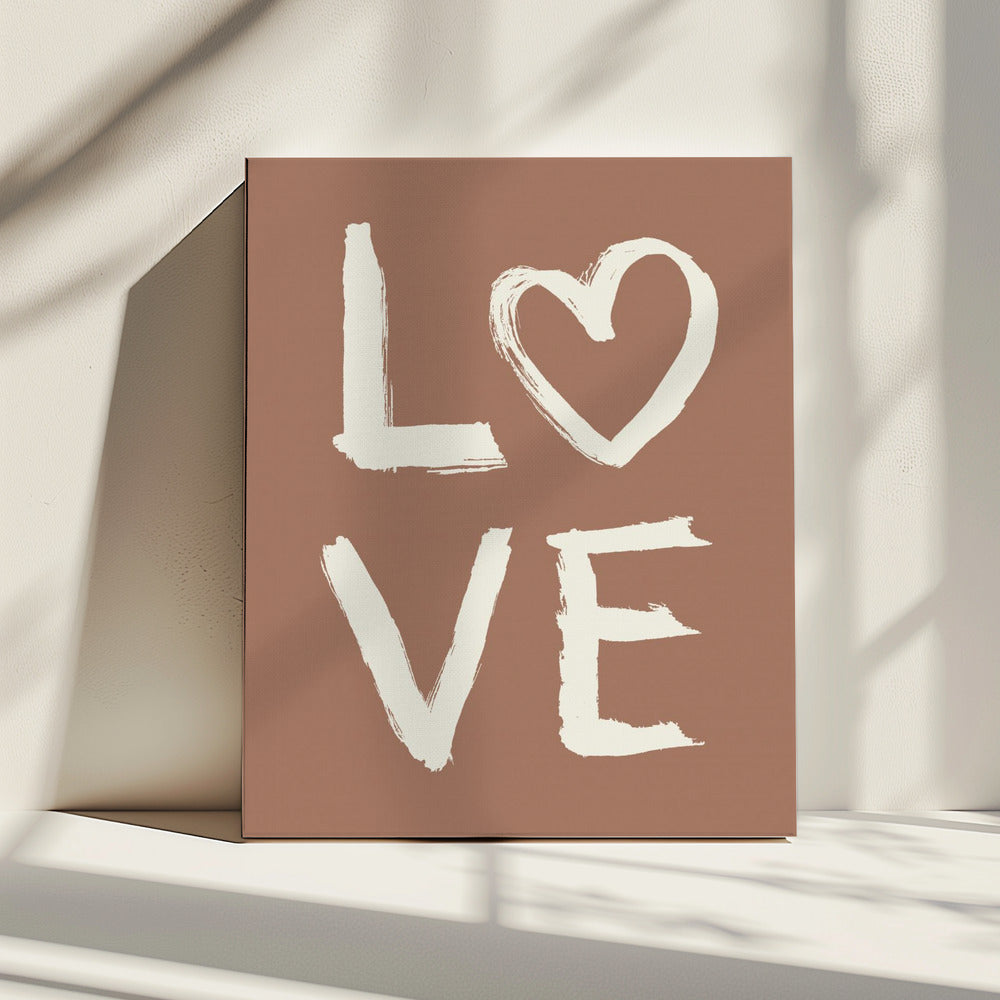 Toothy Love Mocha Mousse 2 | Canvas