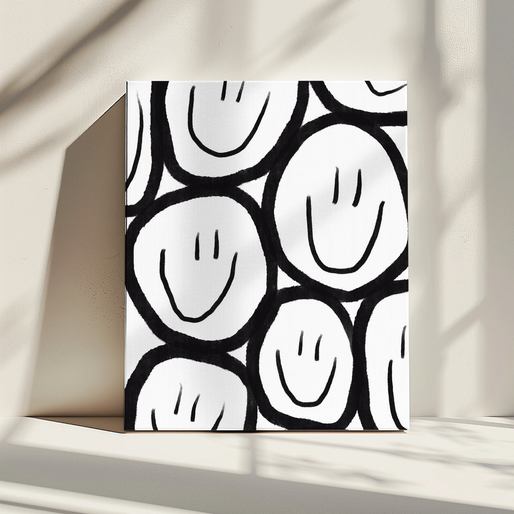 Many Smiling Faces | Canvas