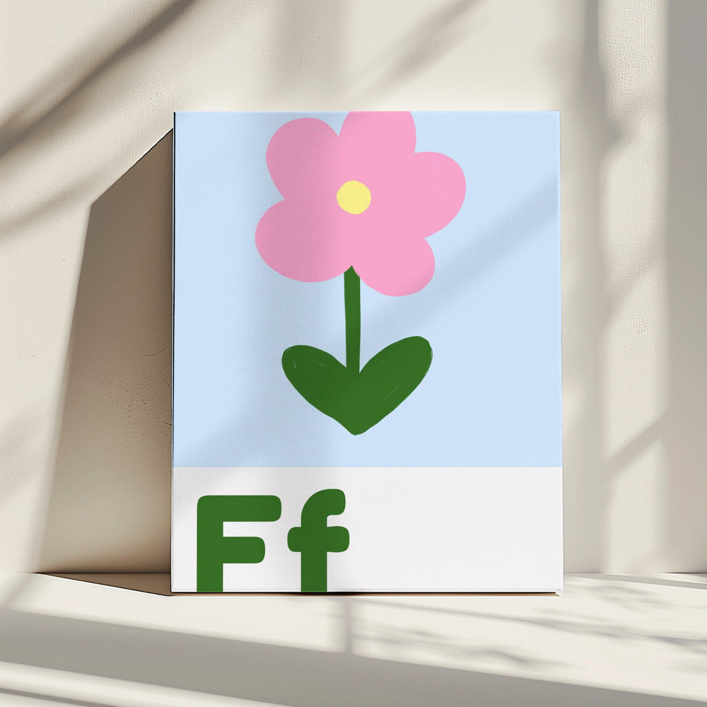 Floral Alphabet | Canvas
