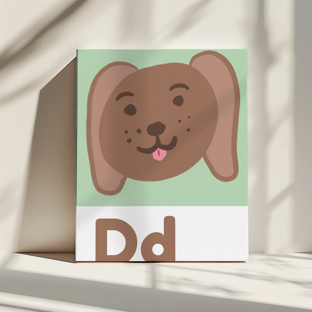 Puppy Alphabet Fun | Canvas