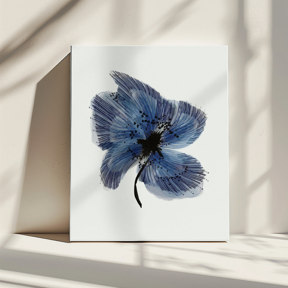Blue Flower 3 | Canvas