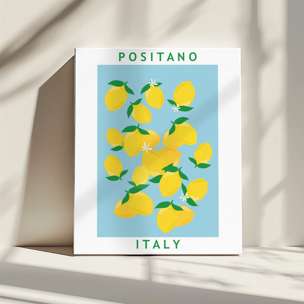 Lemons Flower Market | Canvas