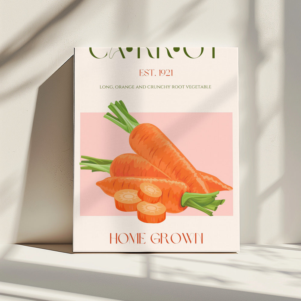 Orange Harvest Charm | Canvas