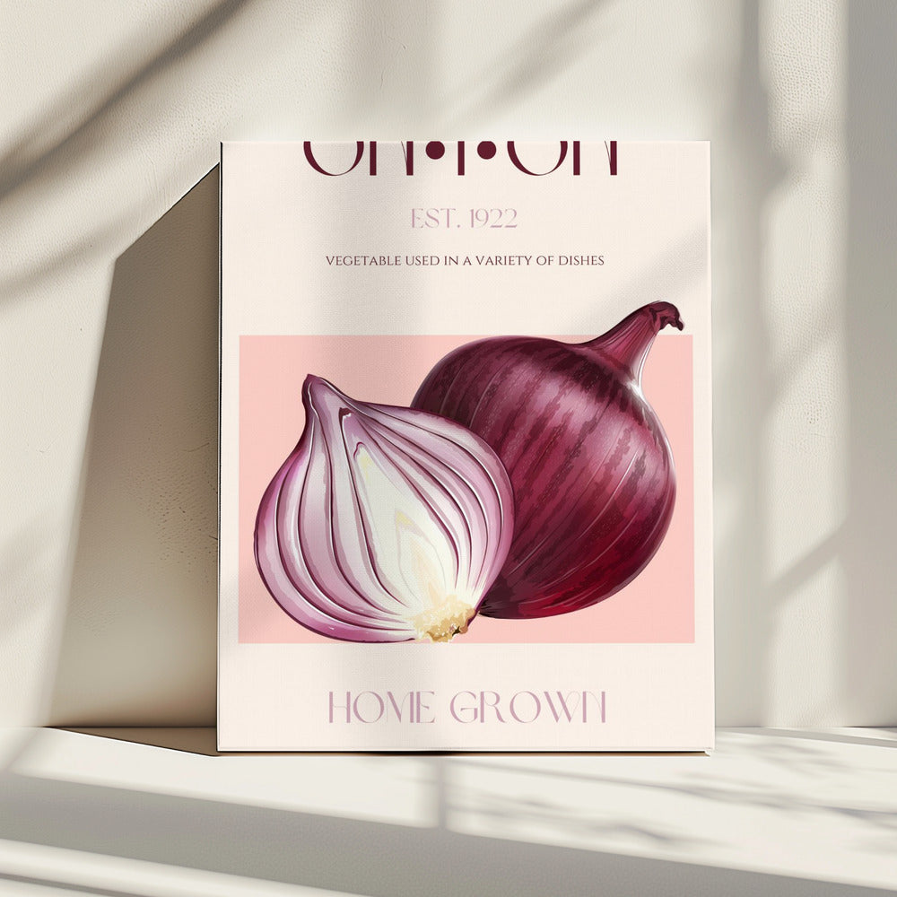 Onion Elegance | Canvas