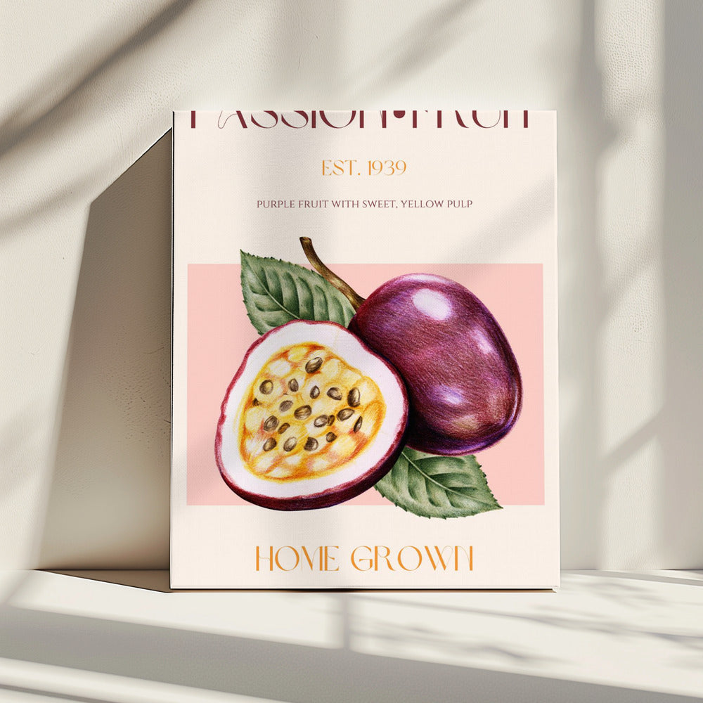 Vibrant Passionfruit | Canvas