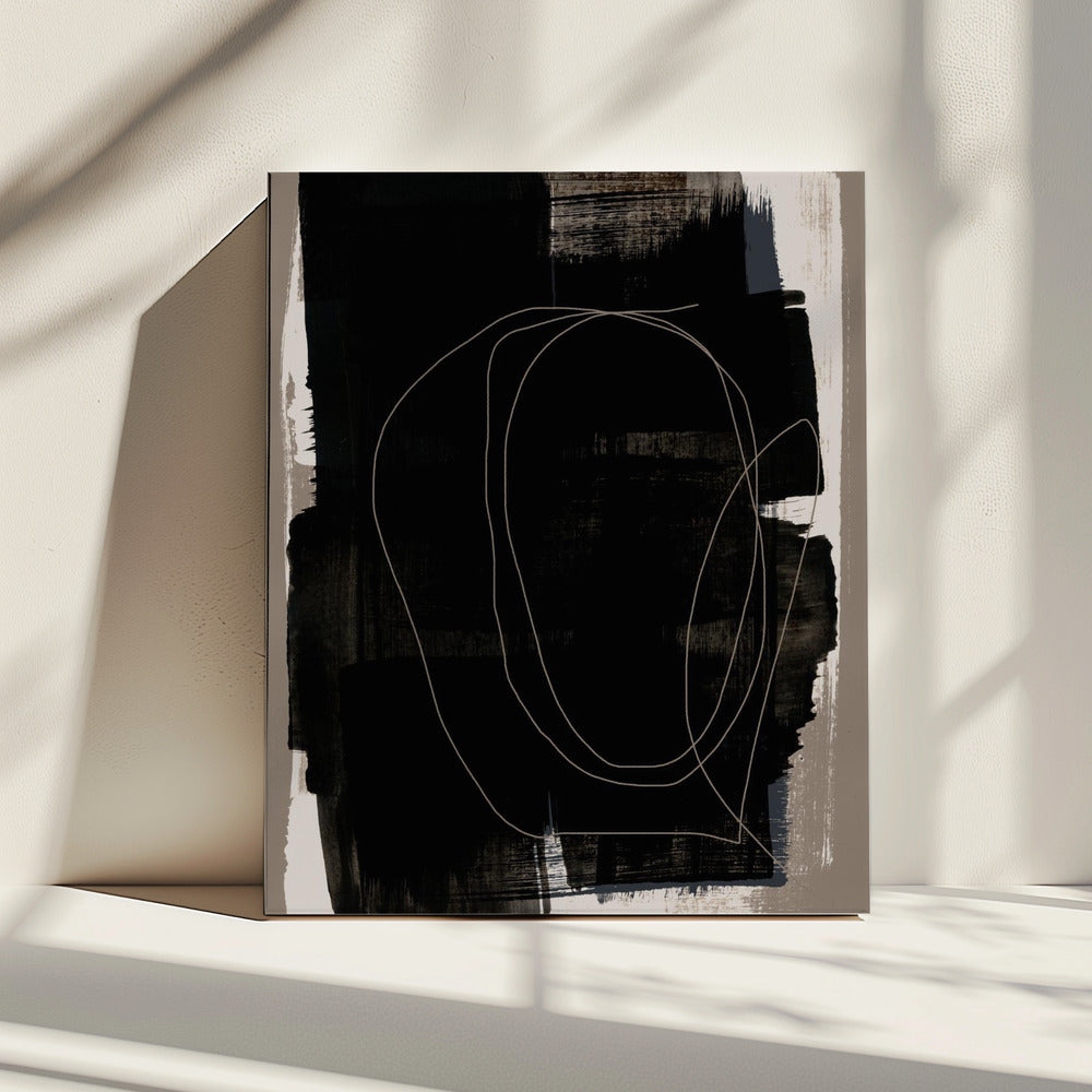 Abstract Brush Strokes 180Z | Canvas