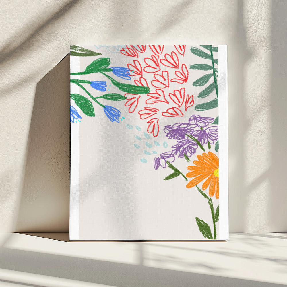 Blooming Whimsy | Canvas