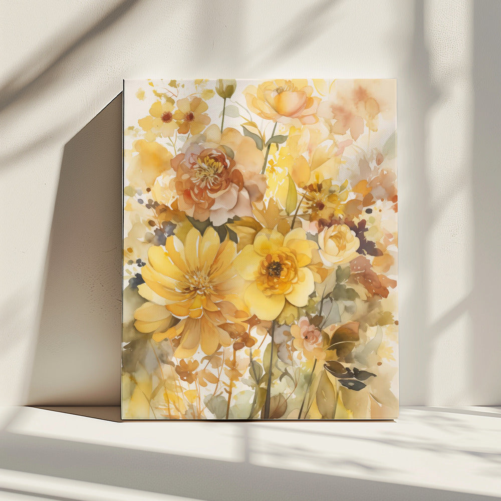 Summer Flowers No 1 | Canvas