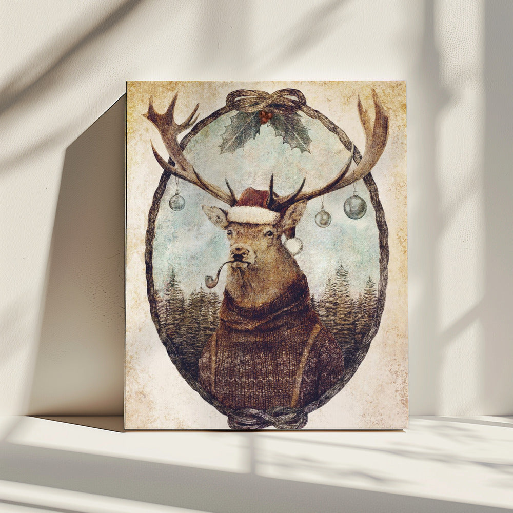 Thinking Wild Christmas | Canvas