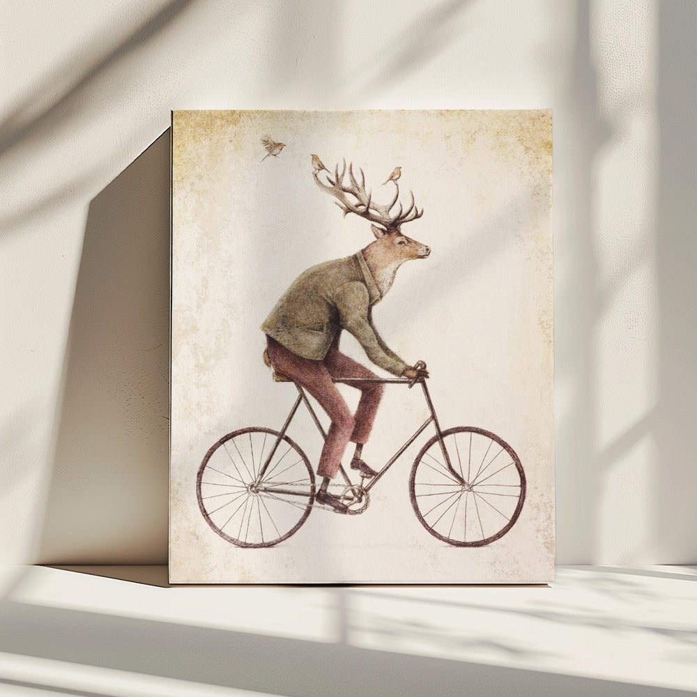 Even a Gentleman rides | Canvas