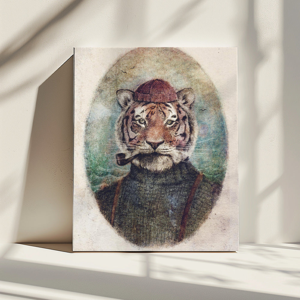 Gentleman Tiger | Canvas