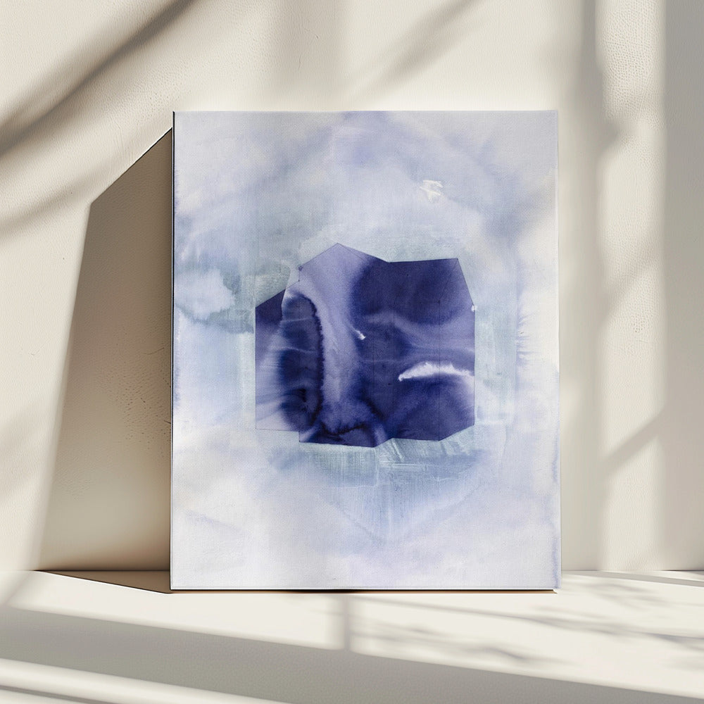 Mystic Indigo Shape | Canvas