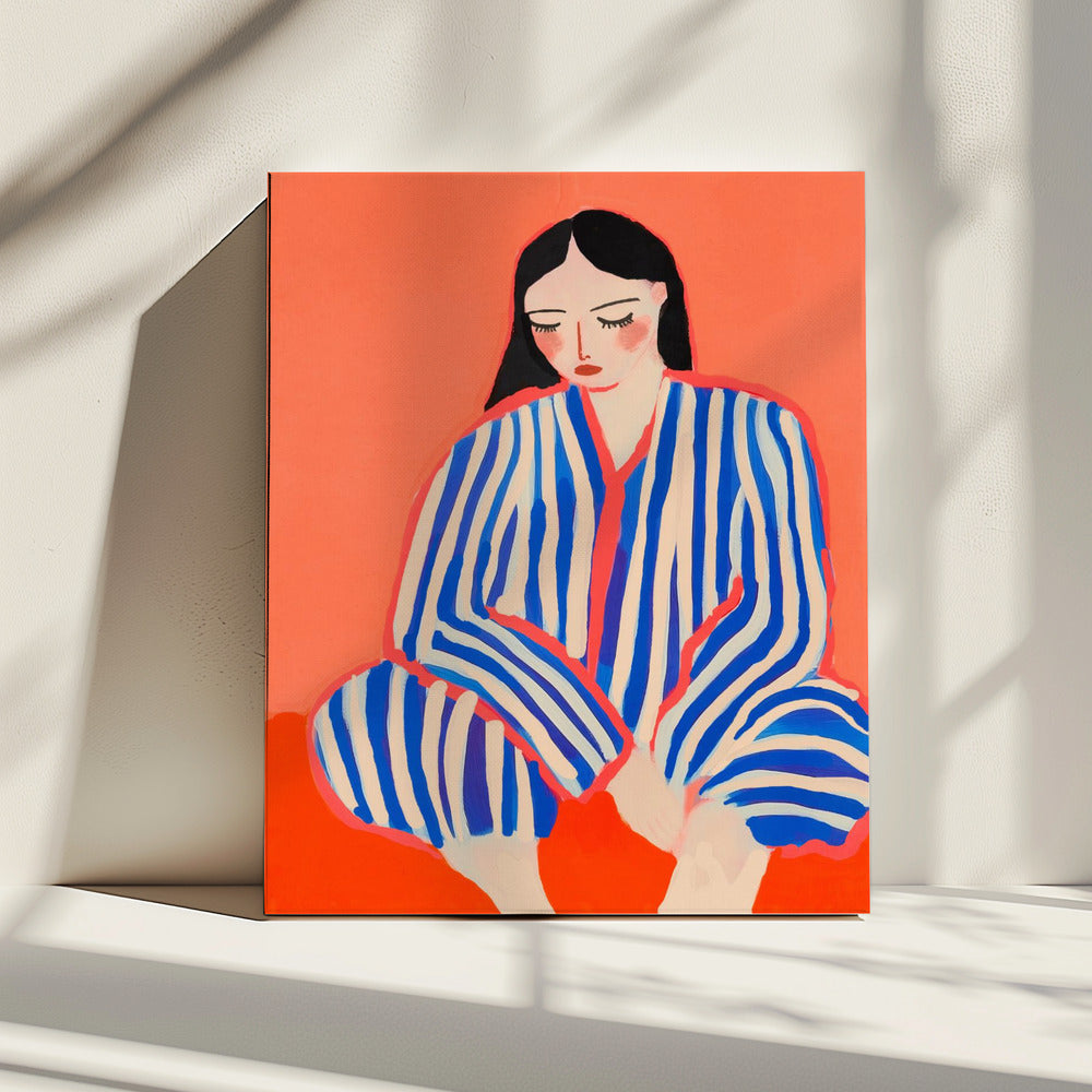 Striped Reflection | Canvas