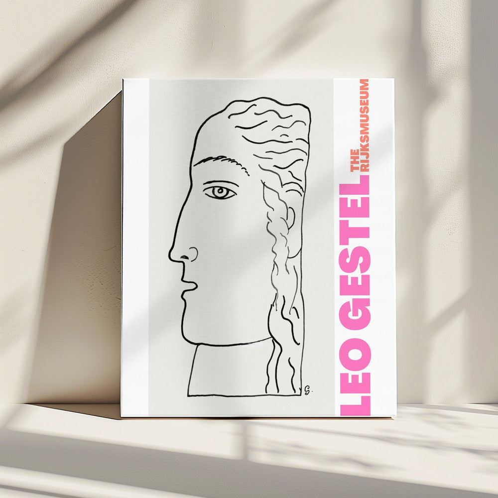 Elegant Profile Sketch | Canvas