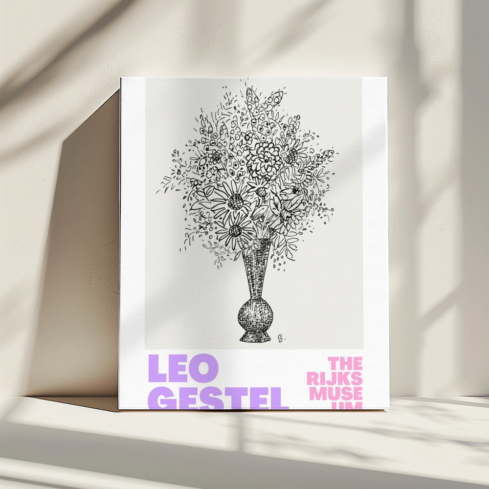 Elegant Flowers in a Vase | Canvas