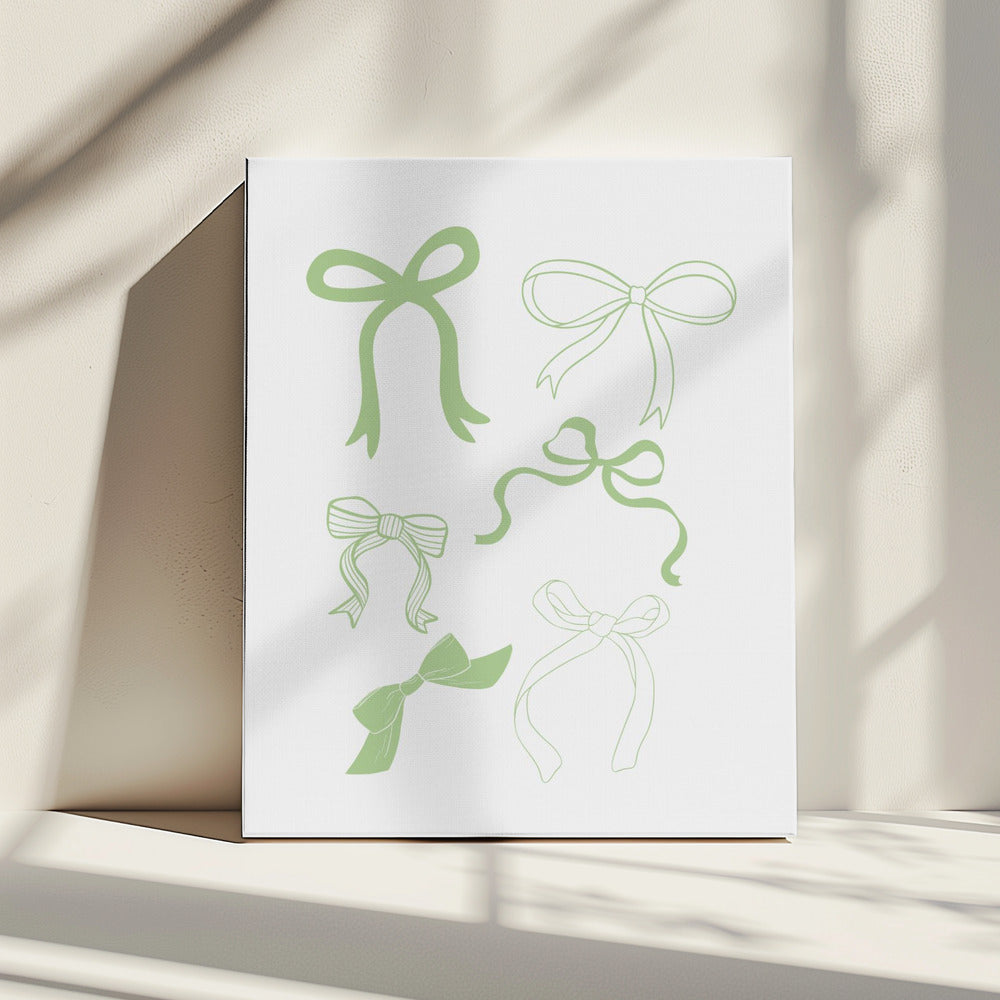 Elegant Bows Collection | Canvas