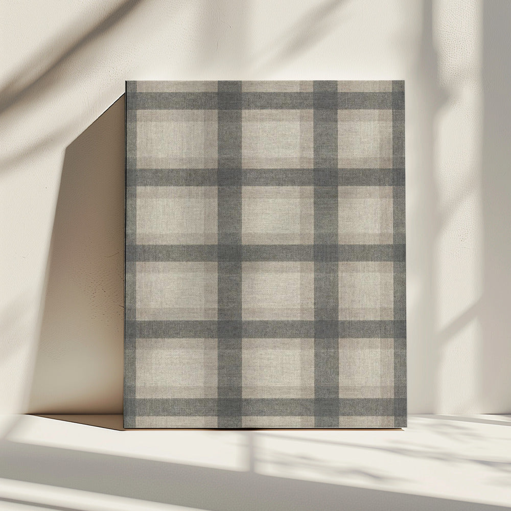 Minimalist Plaid Pattern | Canvas