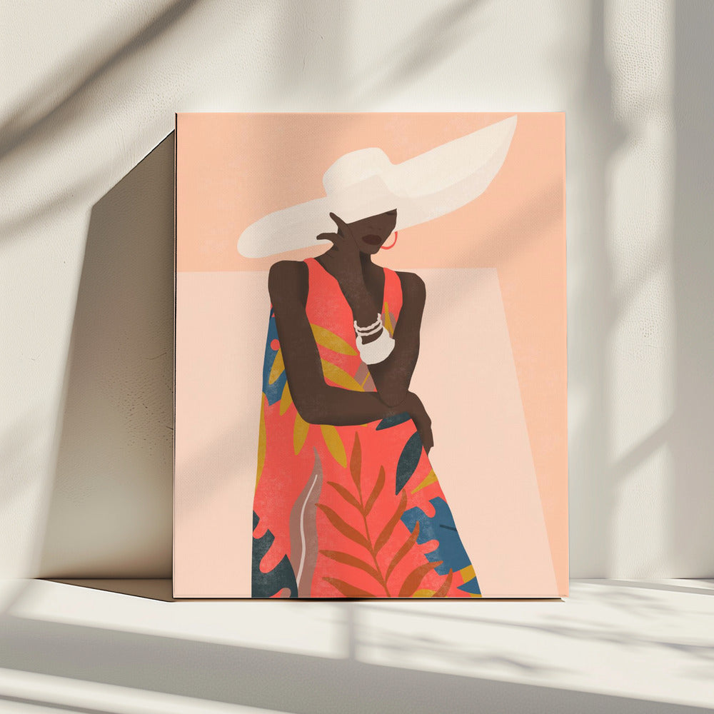 Tropical Girl | Canvas