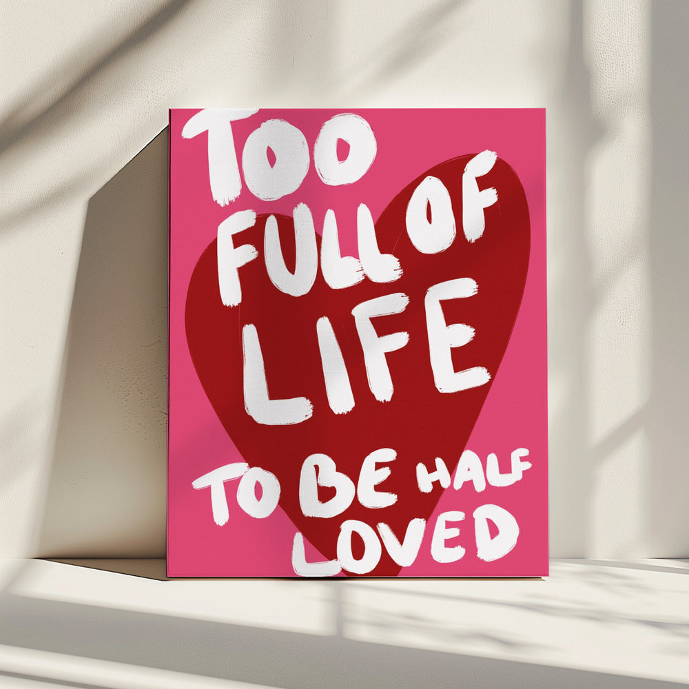 Bold Heart's Truth | Canvas