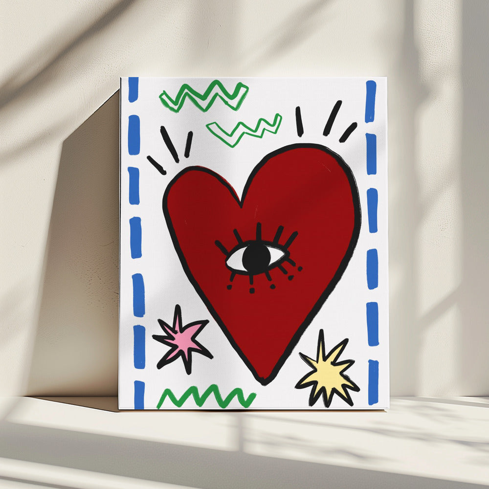 Heart's Vision | Canvas