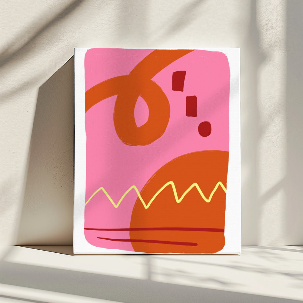 Bold Geometric Shapes | Canvas