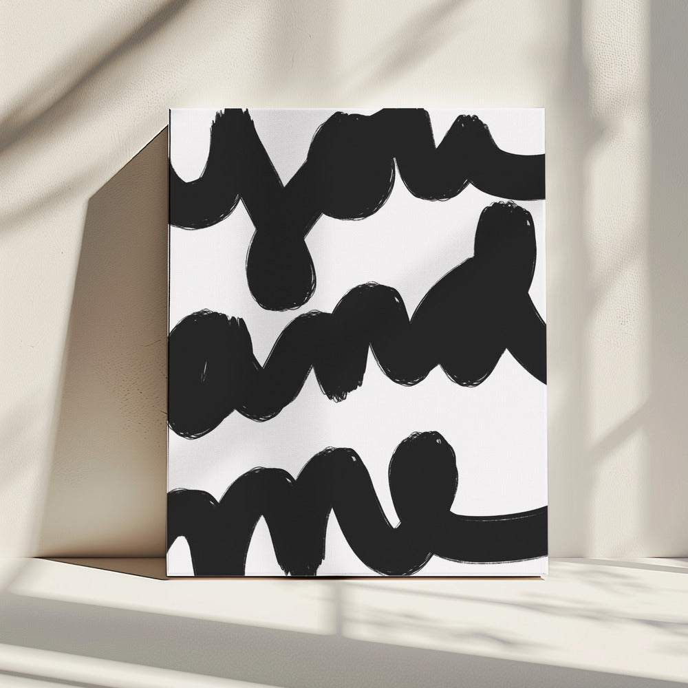 Togetherness Scribble | Canvas