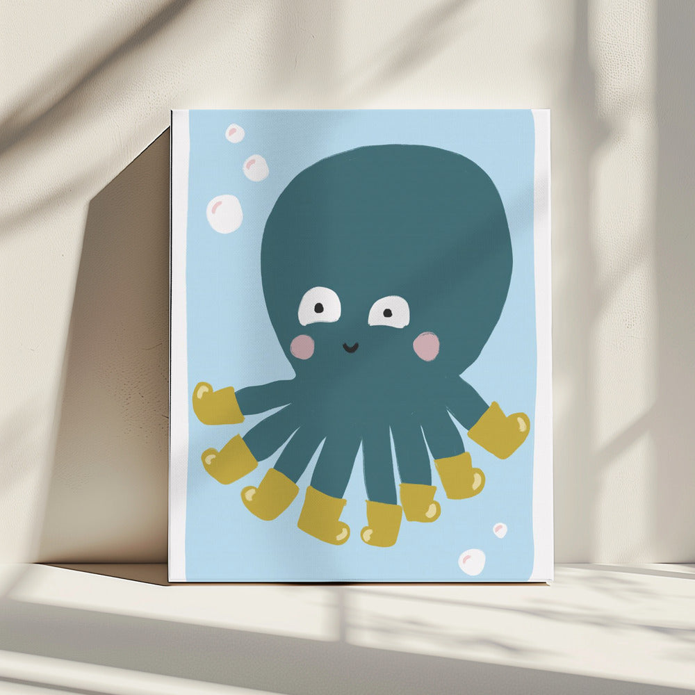 Booted Octopus Fun | Canvas