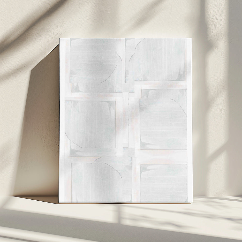 White Shapes | Canvas