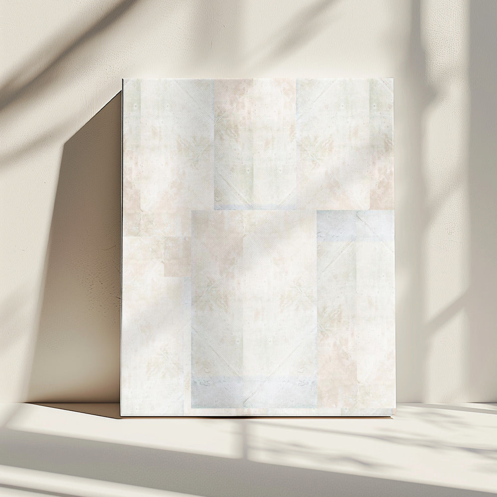 Soft Abstract Geometric Pattern | Canvas