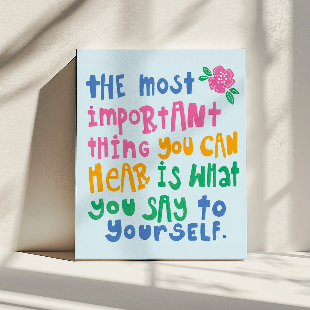 Colorful Motivational Artwork | Canvas