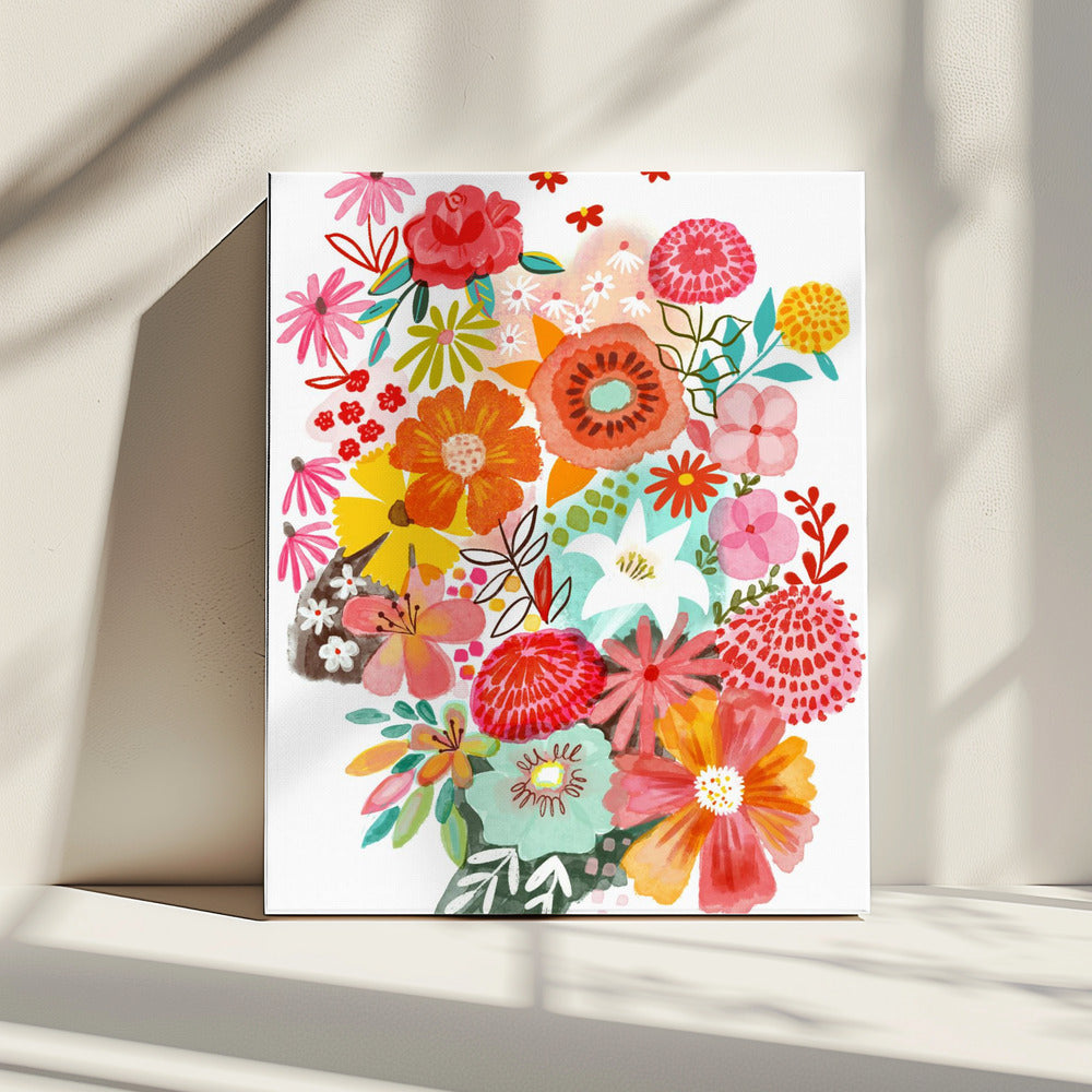 Summer Garden In Full Bloom | Canvas