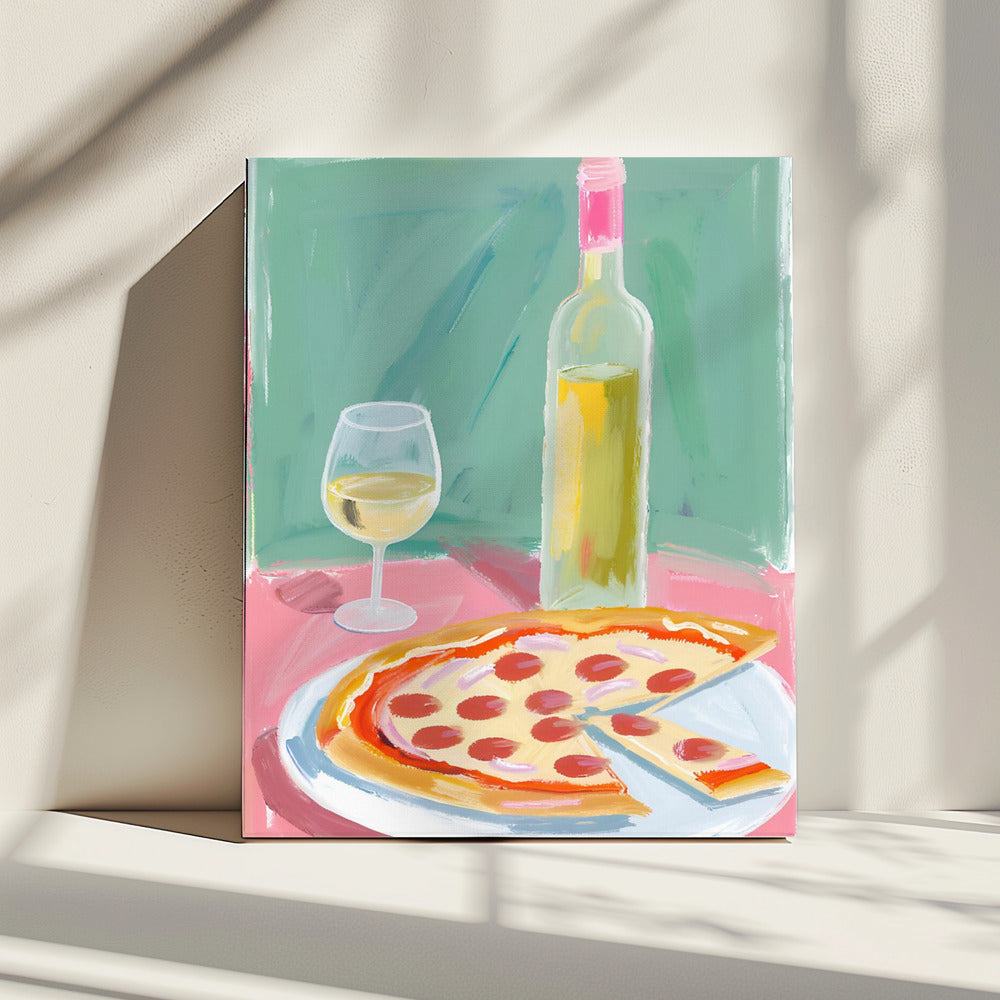 Pizza et Vino | Canvas