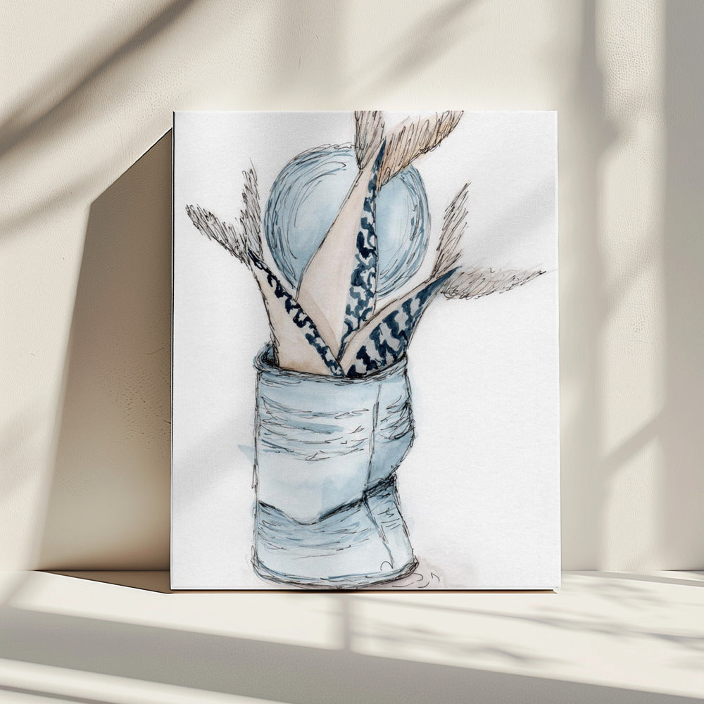 Can of Sardines | Canvas