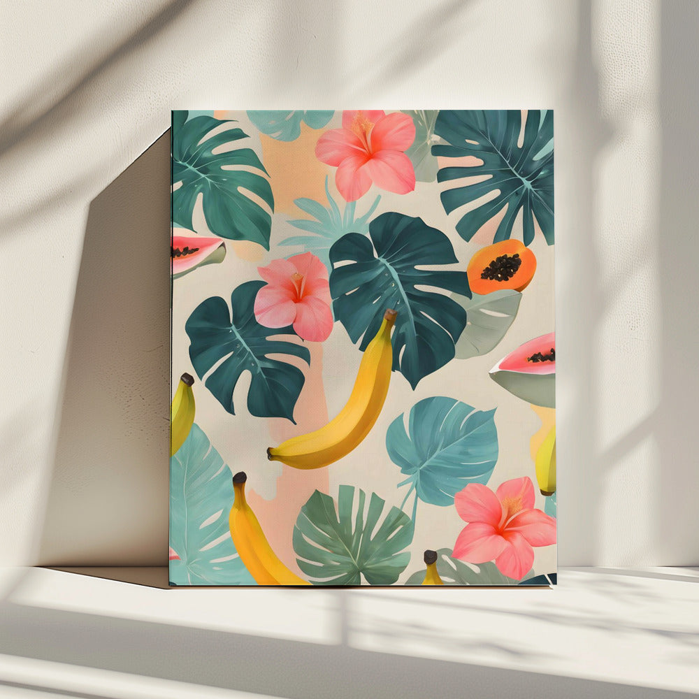 Stay Tropical, Stay Vibing | Canvas