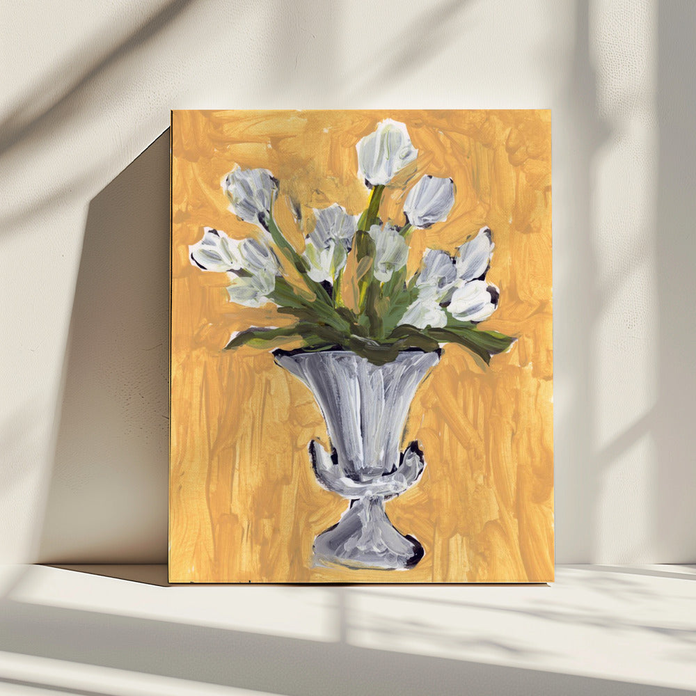 White Tulips | Canvas