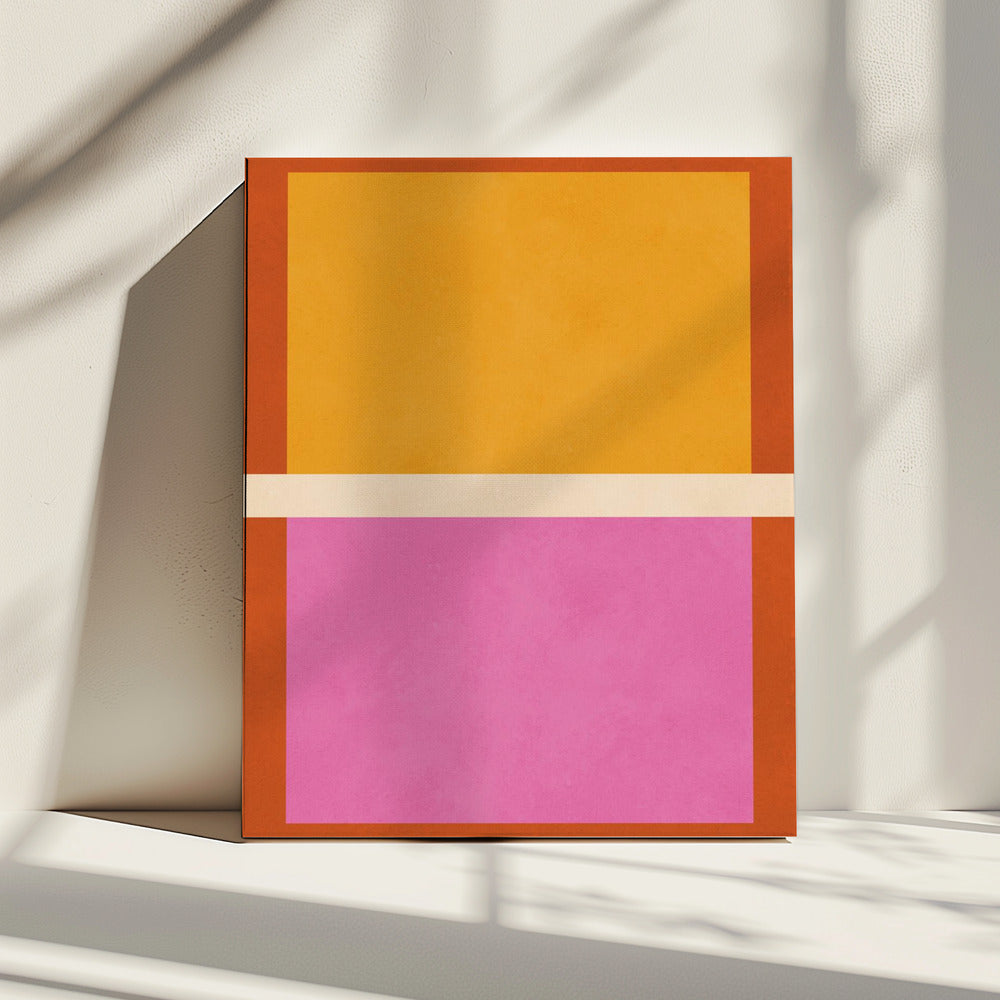 Bold Geometric Blocks | Canvas