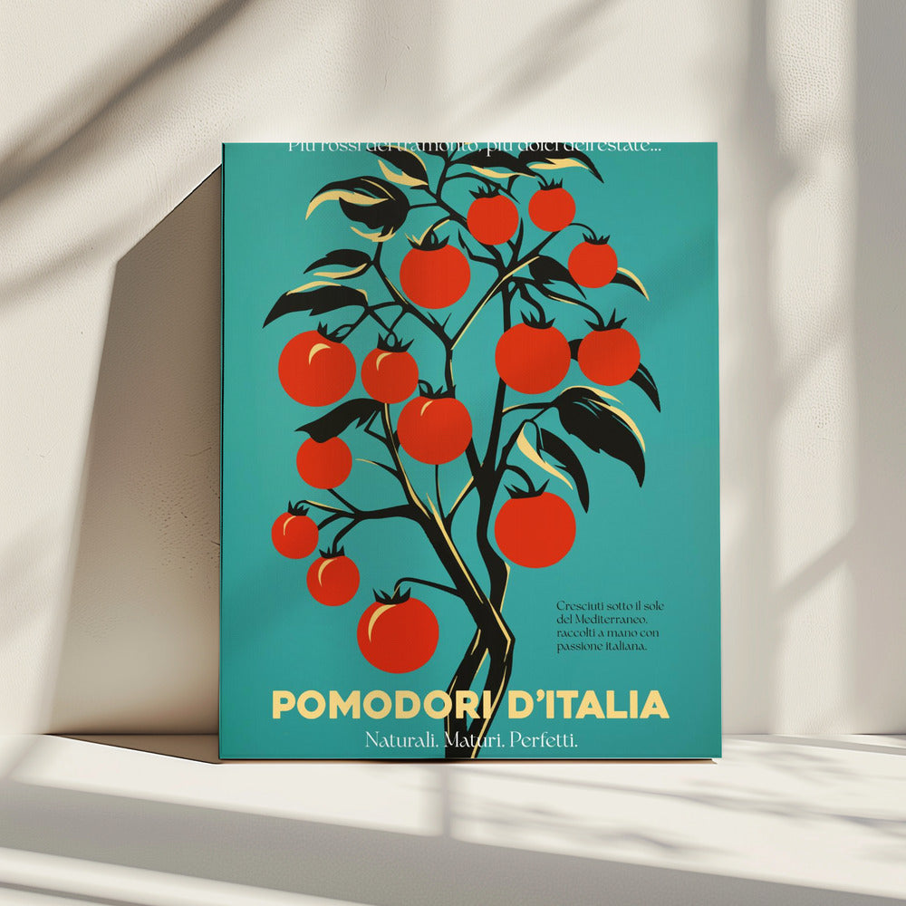 Vibrant Red Tomatoes | Canvas