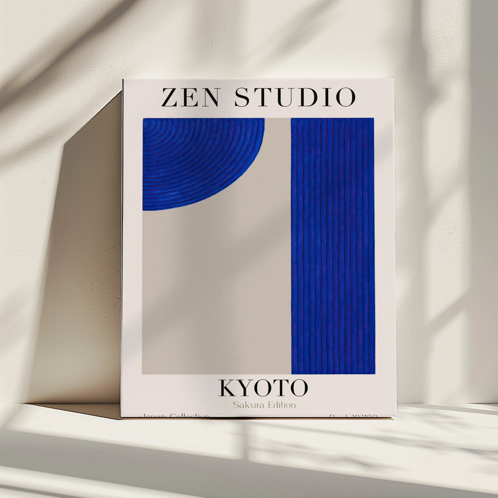 Kyoto Blue Harmony | Canvas