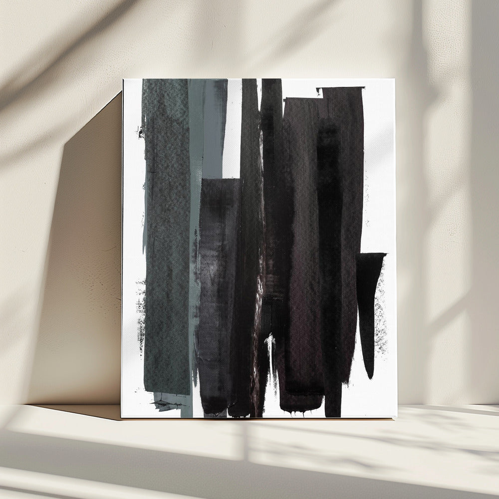 Stark Vertical Flow | Canvas