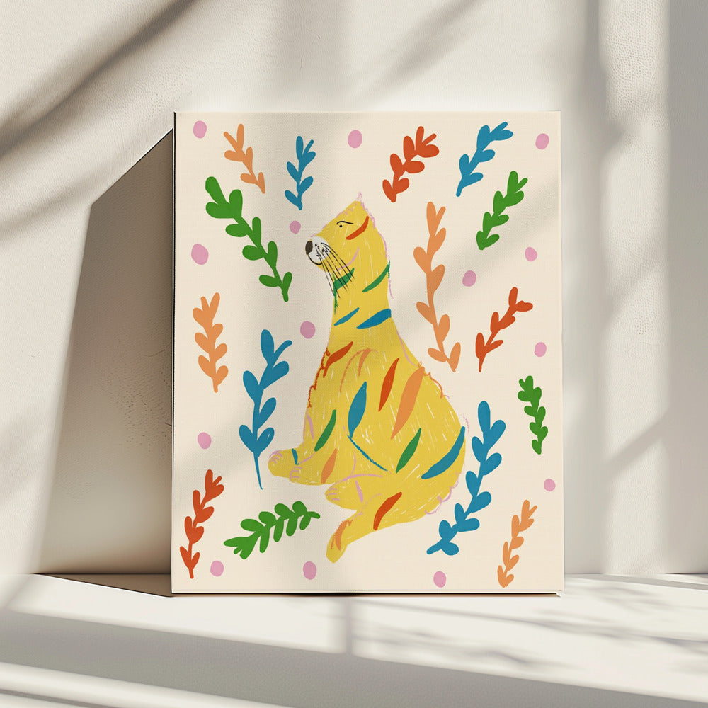 Colorful Bear Dance | Canvas