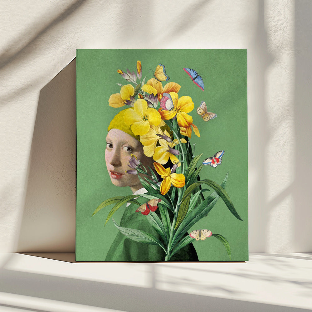 Girl With a Pearl Earring - the Springtime Edition | Canvas