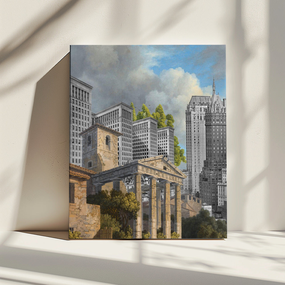 The Temple of Hercules | Canvas