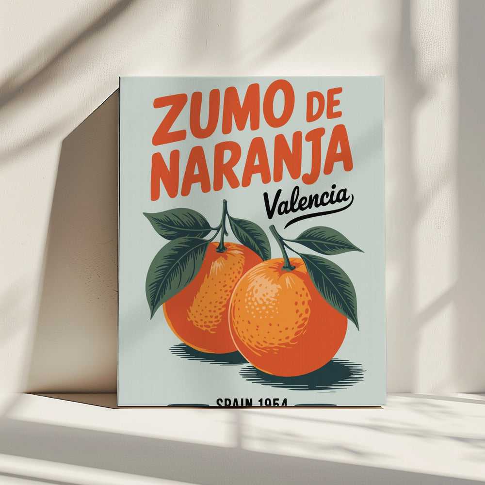 Valencia Oranges | Canvas