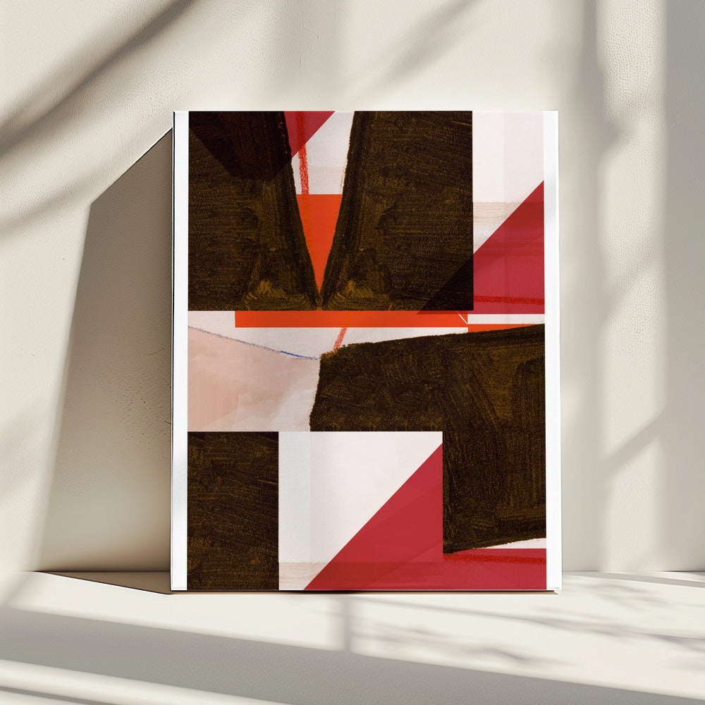 Colorful Bold Geometric Shapes | Canvas