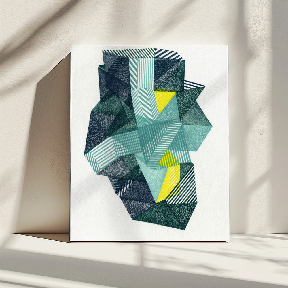 Polygonal shape IV. | Canvas