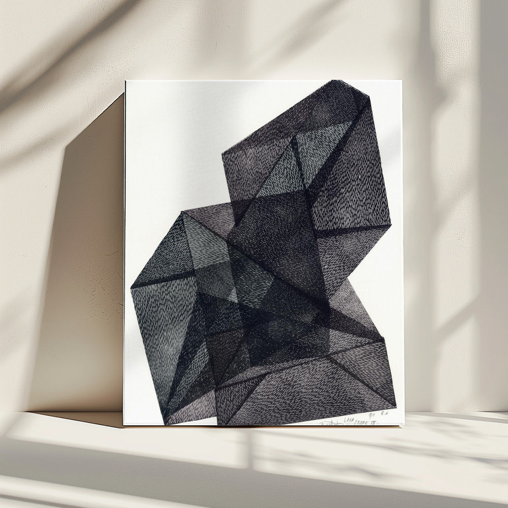 Lava Stone IV. | Canvas