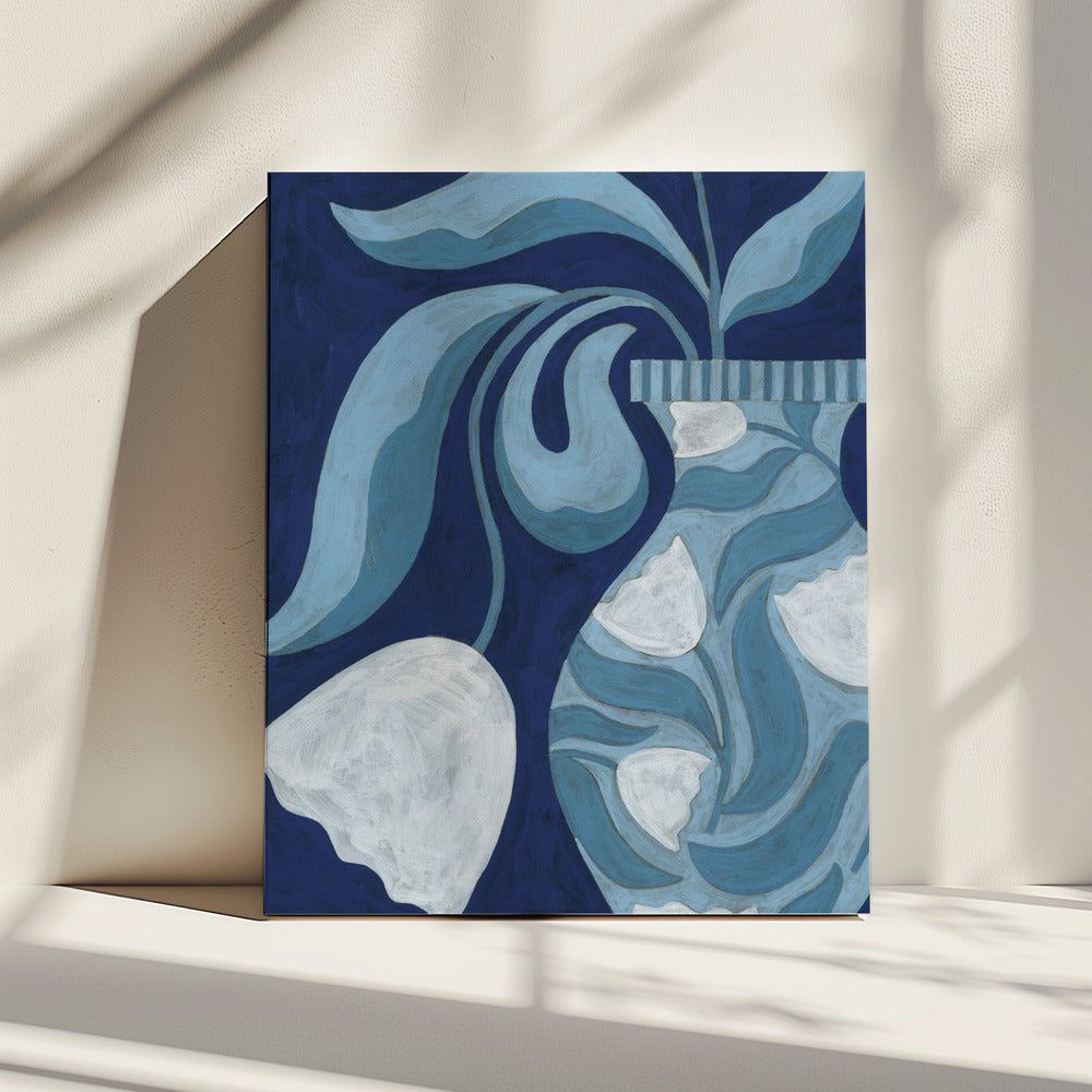 White Tulip Still Life | Canvas