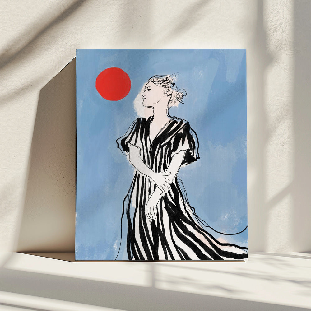 Serene Stripes | Canvas